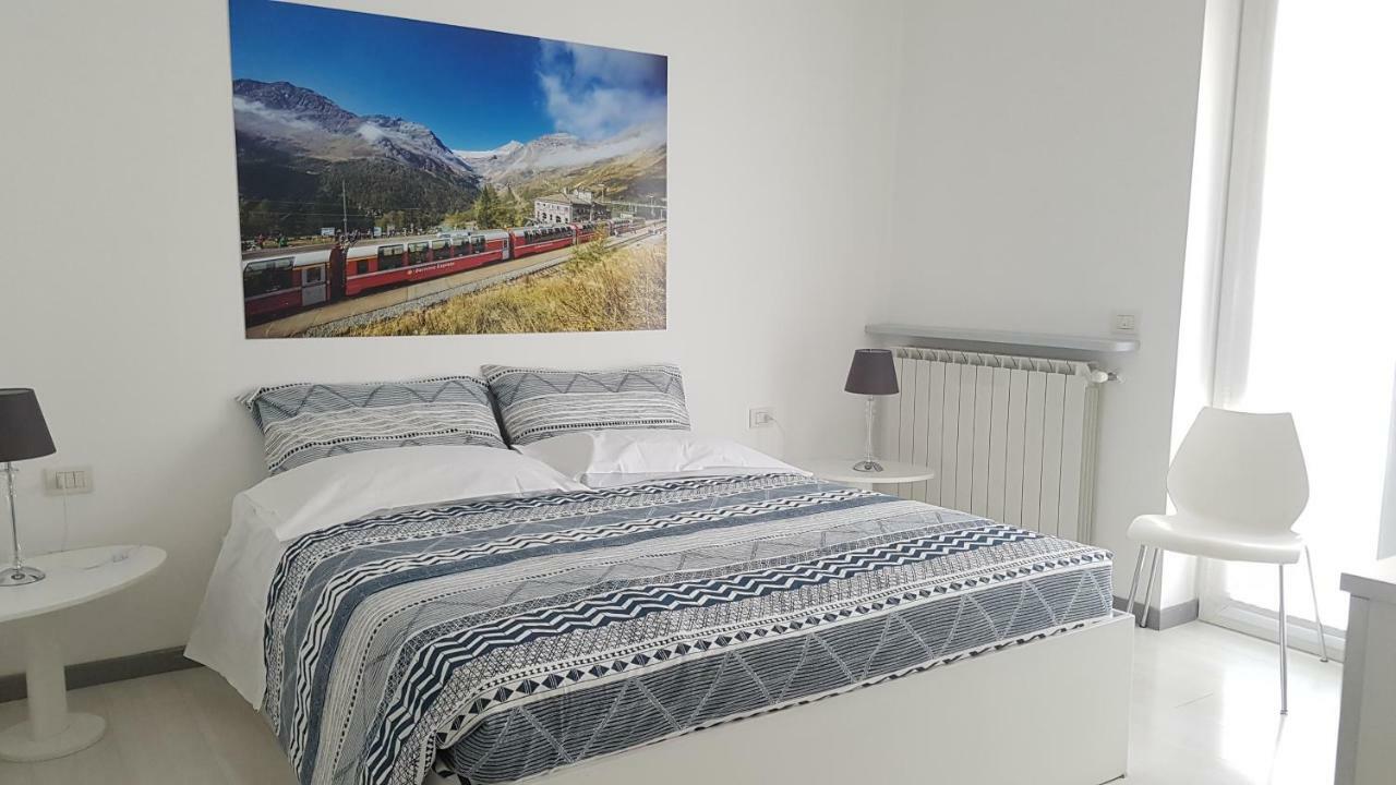 Ferienwohnung Le Stanze Del Trenino Rosso Tirano Exterior foto