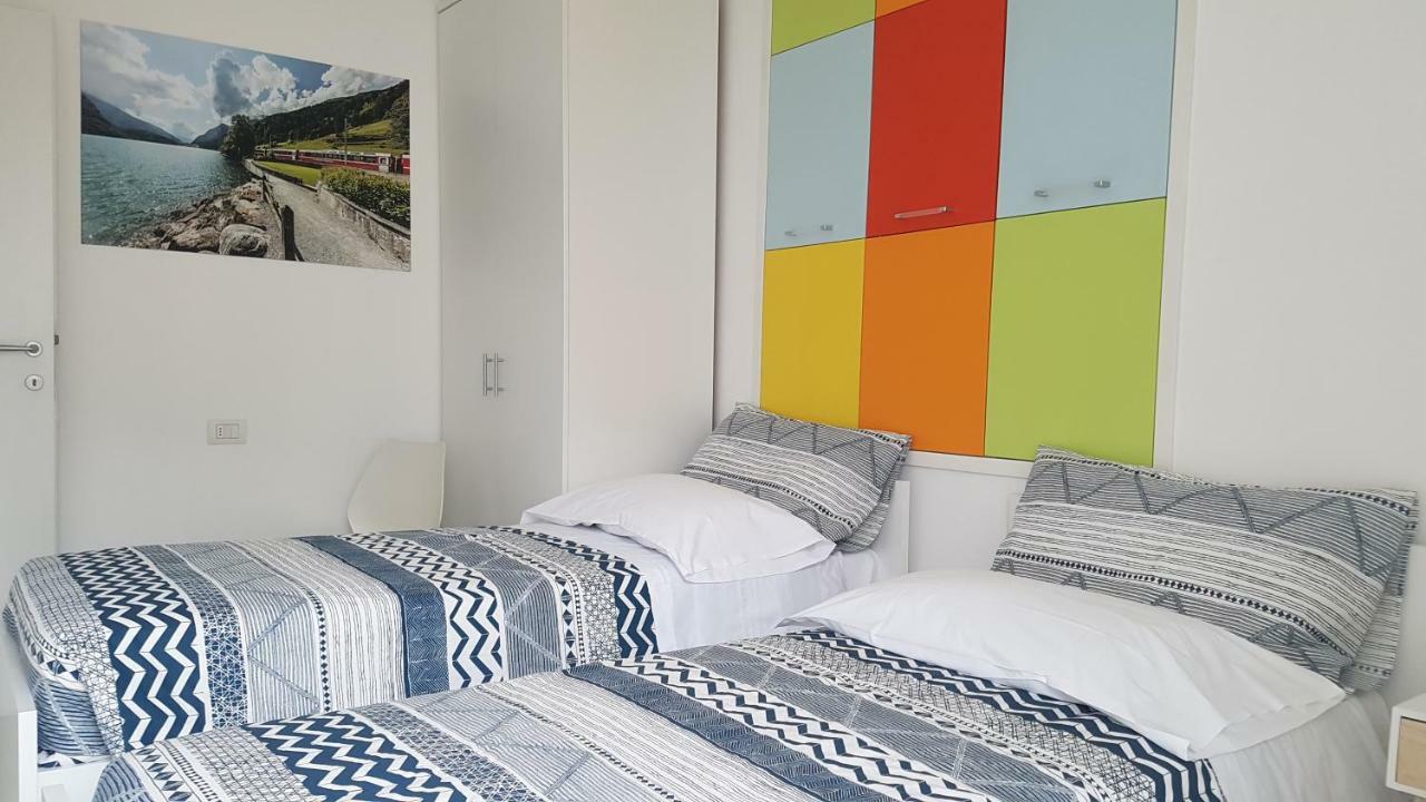 Ferienwohnung Le Stanze Del Trenino Rosso Tirano Exterior foto